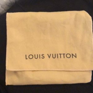 Louis Vuitton small dust bag